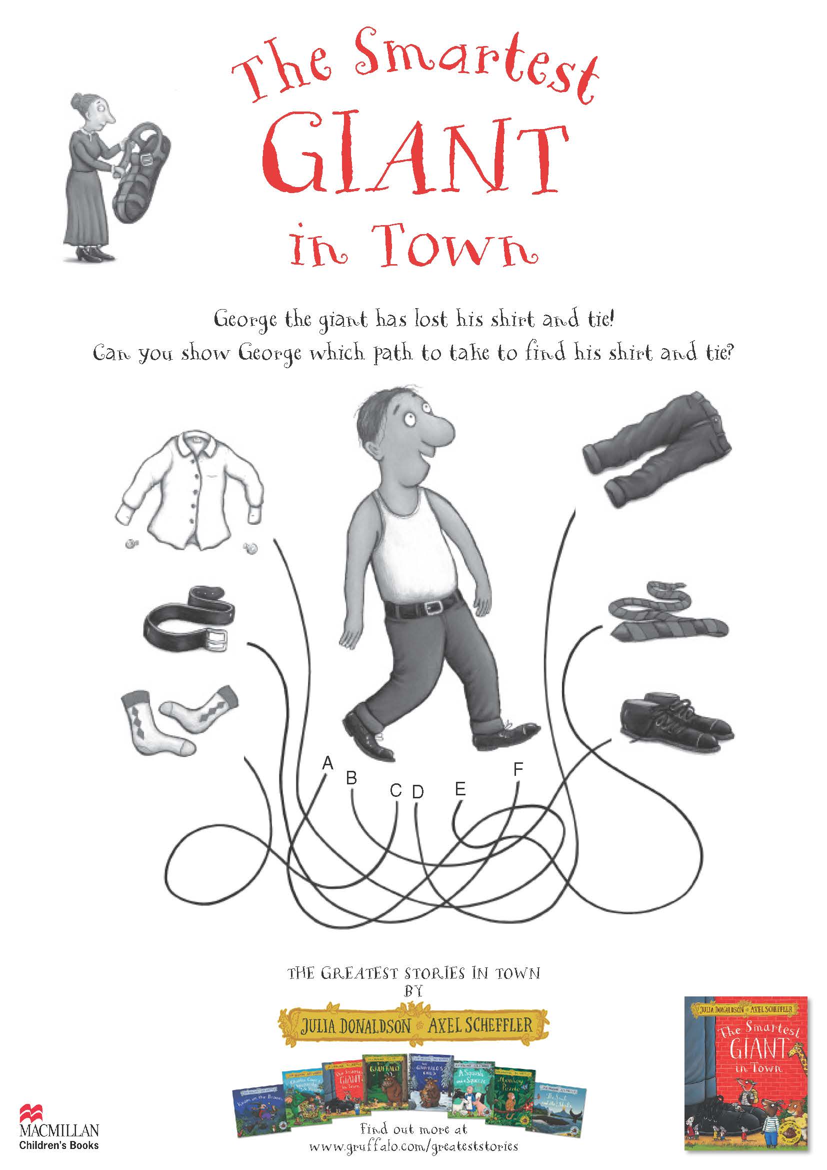 Activities page 1 of 11 - The Gruffalo